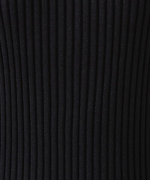 OPAQUE.CLIP(オペークドットクリップ)の「ラメニットタンクトップ【洗濯機洗い可/抗ピル】(タンクトップ・レディース・ベージュ系5/ライトグレー系5/ブラック系5・40/38/36)」の11枚目の写真