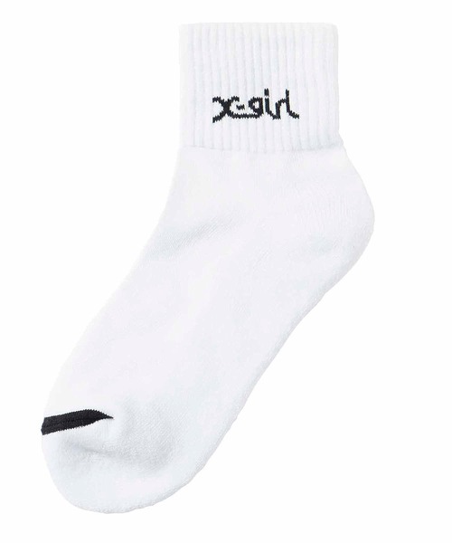 LOGO 2P SOCKS（ソックス/靴下）｜X-girl（エックスガール）の