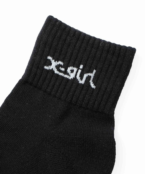 LOGO 2P SOCKS（ソックス/靴下）｜X-girl（エックスガール）の
