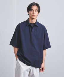 【タグ付未使用】ユナイテッドアローズ　ポロシャツ　ブラック　S ストレッチ タグ付未使用】ユナイテッドアローズ ポロシャツ ブラック S