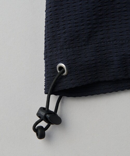 UNITED ARROWS（ユナイテッドアローズ）の「DotAir ドットエア サッカー ヘムコード プルオーバー -吸水速乾・ストレッチ-（ポロシャツ・メンズ・ブラック/ネイビー・S/L/M）」の18枚目の写真