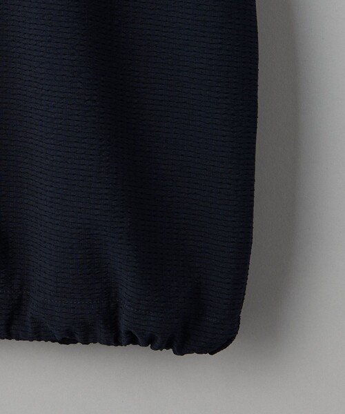 UNITED ARROWS（ユナイテッドアローズ）の「DotAir ドットエア サッカー ヘムコード プルオーバー -吸水速乾・ストレッチ-（ポロシャツ・メンズ・ブラック/ネイビー・S/L/M）」の19枚目の写真