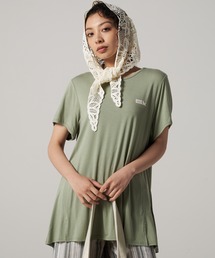 ギャザー チュニック Tシャツ
