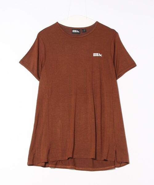 Eddie Bauer(エディーバウアー)の「ギャザー チュニック Tシャツ(チュニック・レディース・ブラウン/ブラック/セージグリーン・S/M/L/XL)」の13枚目の写真