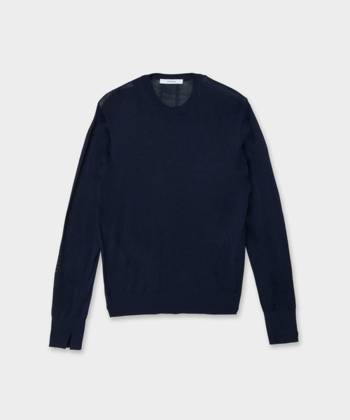 【2025年製 新品】 SILK CREW KNIT（ニット/セーター）｜CINOH（チノ）の NECK トップス