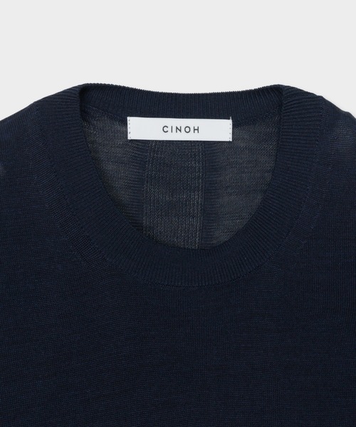 SILK CREW NECK KNIT（ニット/セーター）｜CINOH（チノ）の
