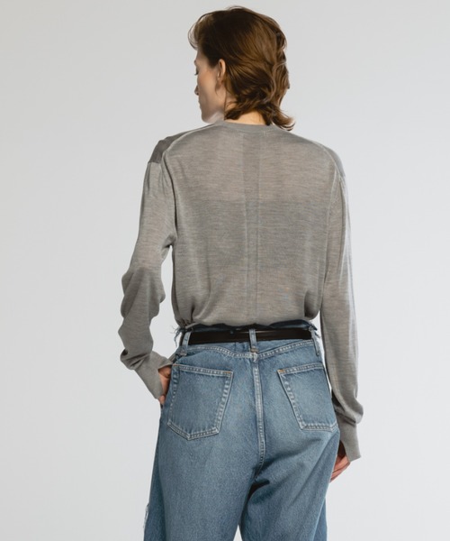 SILK CREW NECK KNIT（ニット/セーター）｜CINOH（チノ）の