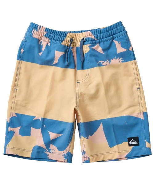 Quiksilver(クイックシルバー)の「BEACH VOLLEY YOUTH 1/クイックシルバーキッズサーフトランクス・ボードショーツ・バギーショーツ(水着)(水着・キッズ・ホワイト/カーキ/ホワイト系その他/グリーン系その他・130/140/150/160/100/110/120)」の4枚目の写真