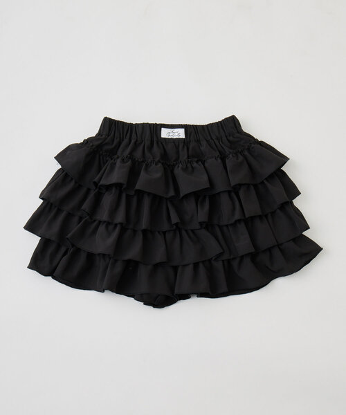 OLIVE des OLIVE（オリーブデオリーブ）の「フリルティアードスカパン（スカート・レディース・ブラウン/オフホワイト/ブラック・FREE）」の19枚目の写真