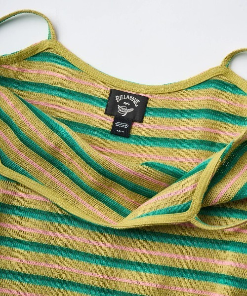 BILLABONG(ビラボン)の「BILLABONG レディース 【MAMIWATA】 MAMI WATA STRIPE MINI DRS ワンピース 【2025年夏モデル】/ビラボンMAMIWATAコラボミニワンピース(ワンピース・レディース・マルチ・MEDIUM)」の4枚目の写真