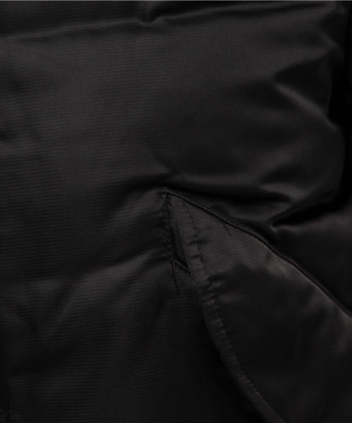 CAPRICIEUX LE'MAGE（カプリシューレマージュ）の「ダウンリバMA1（ブルゾン・レディース・ベージュ/ブラック/モスグリーン・FREE）」の10枚目の写真