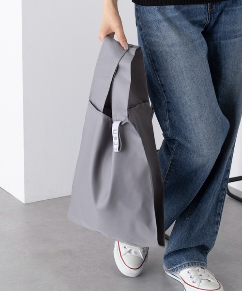 SETUP7（セットアップセブン）の「【SETUP7】クルリト デイリーバッグ TR-1201 TRW（エコバッグ/サブバッグ・レディース・チャコールグレー/ベージュ/ネイビー/グレー/オフホワイト/ピンク/イエロー/グリーン/ミント・FREE）」の13枚目の写真