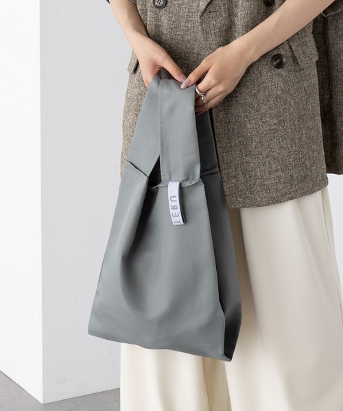 SETUP7（セットアップセブン）の「【SETUP7】クルリト デイリーバッグ TR-1201 TRW（エコバッグ/サブバッグ・レディース・チャコールグレー/ベージュ/ネイビー/グレー/オフホワイト/ピンク/イエロー/グリーン/ミント・FREE）」の22枚目の写真