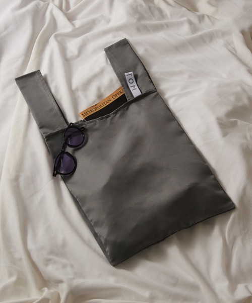 SETUP7（セットアップセブン）の「【SETUP7】クルリト デイリーバッグ TR-1201 TRW（エコバッグ/サブバッグ・レディース・チャコールグレー/ベージュ/ネイビー/グレー/オフホワイト/ピンク/イエロー/グリーン/ミント・FREE）」の21枚目の写真