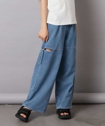 a.v.v | [130-160]サイドスリットデニム(デニムパンツ)
