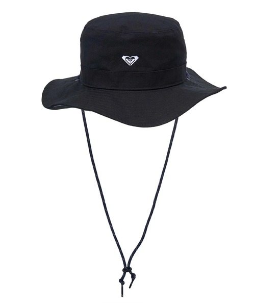 ROXY(ロキシー)の「SHADY BRADY/ロキシーストラップ付き日焼け対策アドベンチチャーハット(ハット・レディース・ホワイト/ブラック/ブラウン・FREE)」の2枚目の写真
