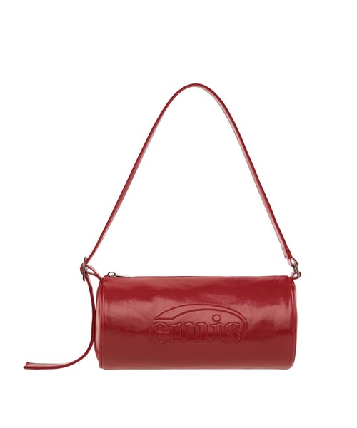 EMIS(イミス)の「EMBOSSED BARREL BAG(ショルダーバッグ・レディース・シルバー/レッド/ブラック/アイボリー・FREE)」の14枚目の写真