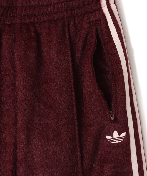 adidas(アディダス)の「adidas MOHAIR FBIRD LOOSE TRACK PANTS / アディダス モヘア ファイヤーバード トラック パンツ(その他パンツ・レディース・バーガンディー・S/L/M)」の4枚目の写真