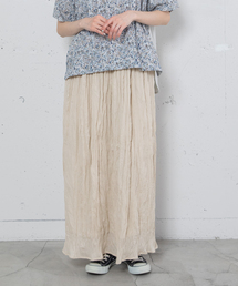 POU DOU DOU | ＜made in INDIA＞クリンクルスカート(スカート)