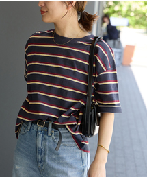 JOURNAL STANDARD（ジャーナルスタンダード）の「《追加3》汗ジミ防止ボーダービッグT（Tシャツ/カットソー）」