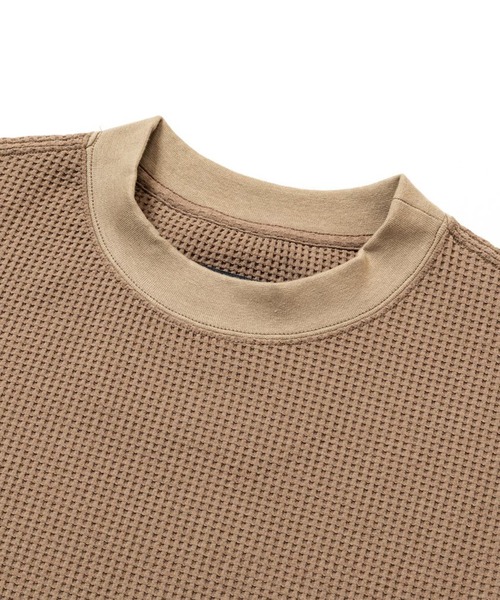 meanswhile（ミーンズワイル）の「SOLOTEX Waffle S/S Tee（Tシャツ/カットソー・メンズ・オフホワイト/ネイビー/ベージュ系その他・2(M)/3(L)/4(XL)/1(S)）」の21枚目の写真