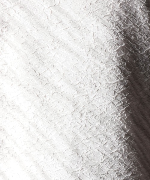 NICOLE CLUB FOR MEN（ニコルクラブフォーメン）の「【２５モデルEC限定再販売】ゼブラ柄スプレー風ぼかしプリントTシャツ（Tシャツ/カットソー・メンズ・チャコール/ライトグレー/ブルー系・MEDIUM/LARGE/X-LARGE）」の12枚目の写真