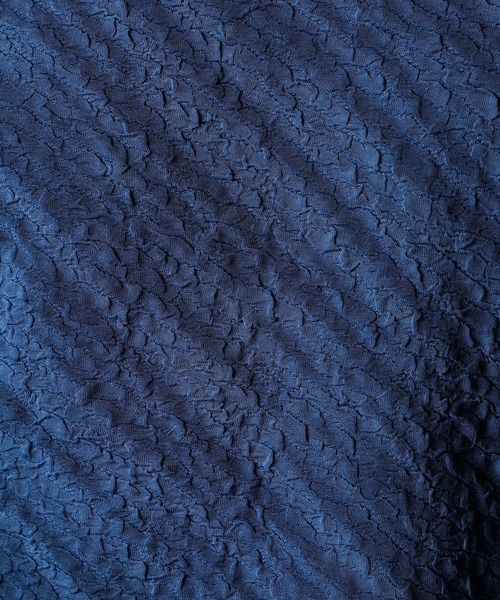 NICOLE CLUB FOR MEN（ニコルクラブフォーメン）の「【２５モデルEC限定再販売】ゼブラ柄スプレー風ぼかしプリントTシャツ（Tシャツ/カットソー・メンズ・チャコール/ライトグレー/ブルー系・MEDIUM/LARGE/X-LARGE）」の14枚目の写真