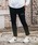 1minute 1secondi~jbgZJhj́ump13840-corduroy pants with cursive embroidery R[fCpcȋpcjvbubN