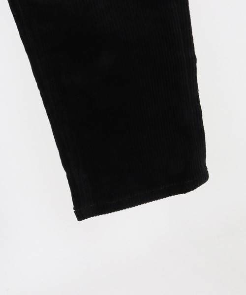 1minute 1second（ワンミニットワンセカンド）の「mp13840-corduroy pants with cursive embroidery コーデュロイパンツ（その他パンツ・メンズ・ブラック/グレー・S/M/L/XL）」の14枚目の写真