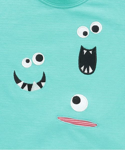 kladskap（クレードスコープ）の「おばけギミック半袖Tシャツ（Tシャツ/カットソー・キッズ・エメラルド/スモークピンク・100cm/110cm/90cm/120cm）」の5枚目の写真