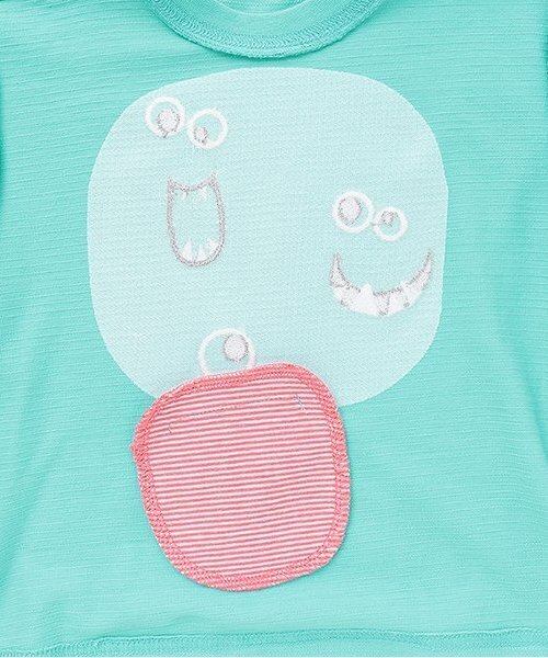 kladskap（クレードスコープ）の「おばけギミック半袖Tシャツ（Tシャツ/カットソー・キッズ・エメラルド/スモークピンク・100cm/110cm/90cm/120cm）」の6枚目の写真