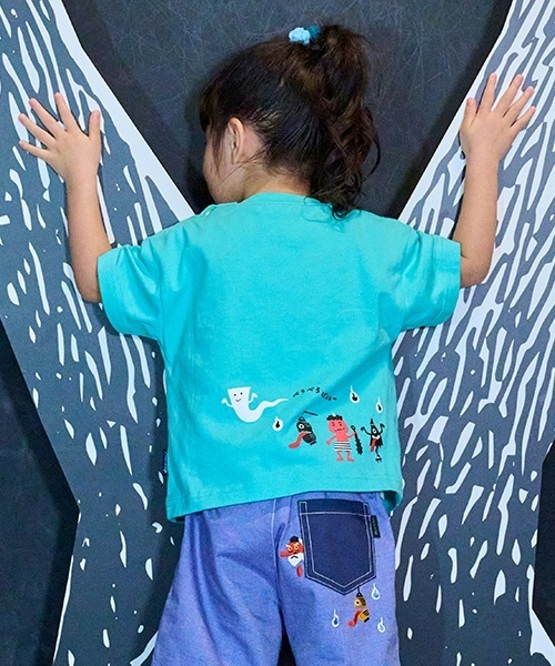 kladskap（クレードスコープ）の「おばけギミック半袖Tシャツ（Tシャツ/カットソー・キッズ・エメラルド/スモークピンク・100cm/110cm/90cm/120cm）」の16枚目の写真