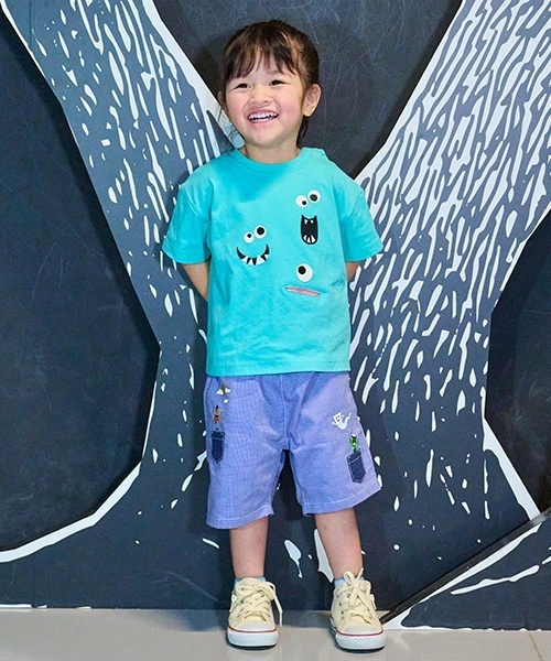 kladskap（クレードスコープ）の「おばけギミック半袖Tシャツ（Tシャツ/カットソー・キッズ・エメラルド/スモークピンク・100cm/110cm/90cm/120cm）」の17枚目の写真