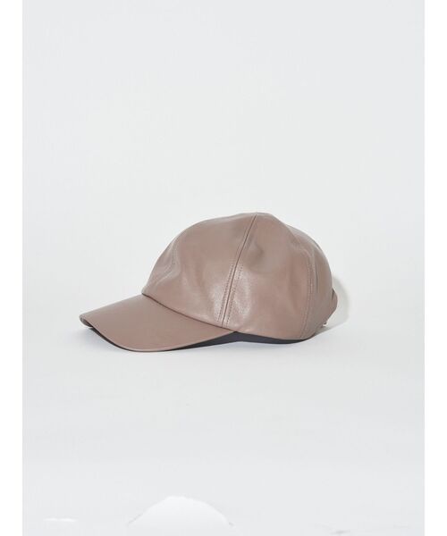 ELENDEEK(エレンディーク)の「フェイクレザーキャップ(キャップ・レディース・グレー/ブラック/モカ・FREE)」の20枚目の写真