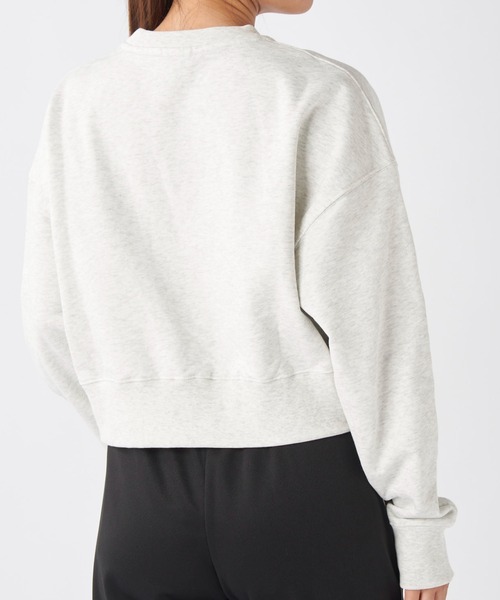 Kappa(カッパ)の「裏毛クルーネックスウェット(スウェット・レディース・ライトブルー/ライトグレー・LARGE/MEDIUM/SMALL)」の5枚目の写真