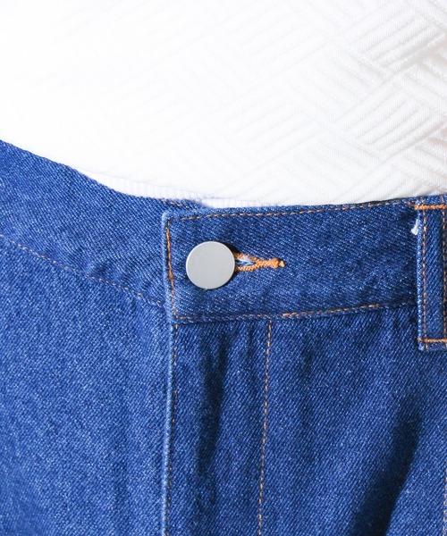 GLOSTER（グロスター）の「【WEB限定】スーパーワイドバギーデニム（デニムパンツ・メンズ・ブラック/ネイビー・マルチサイズ）」の10枚目の写真