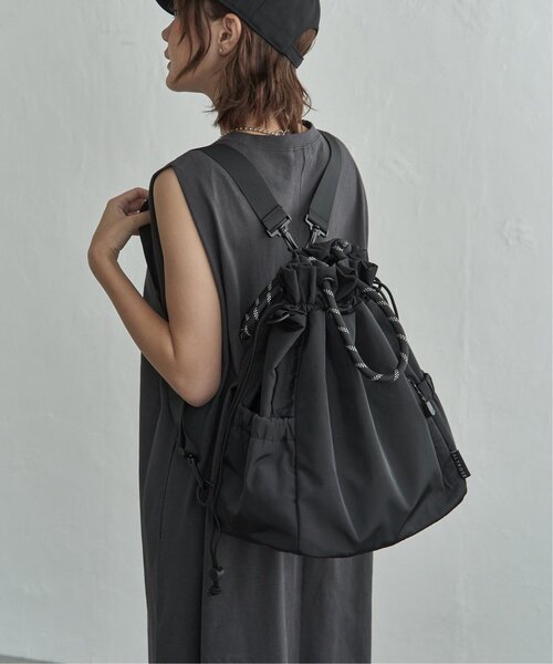 notch.（ノッチ）の「クラーク３ＷＡＹバッグ（バックパック/リュック・レディース・ブラック/オフホワイト/グレー・ONESIZE）」の8枚目の写真
