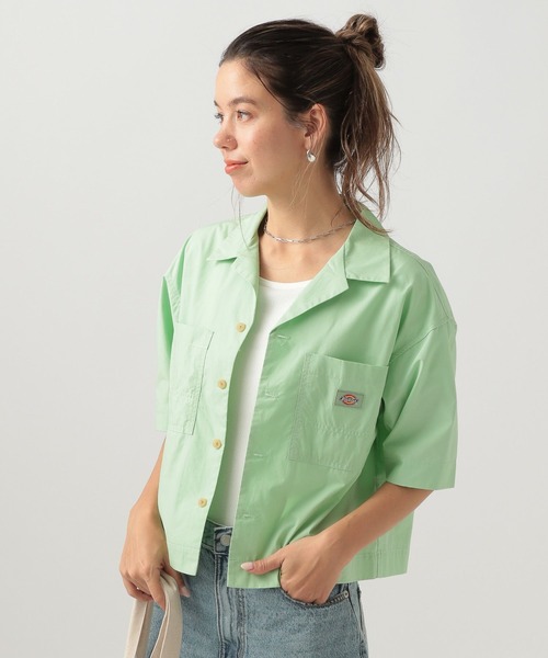 トップス COCOLOBLAND Dickies セール】【Dickies(ディッキーズ)】クロップシャツ（シャツ