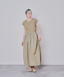 DOLLUPOOPS（ドールアップウップス）の「サイドギャザーボリュームスカートワンピース（ワンピース）」