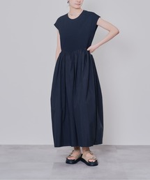 DOLLUPOOPS | サイドギャザーボリュームスカートワンピース(ワンピース)