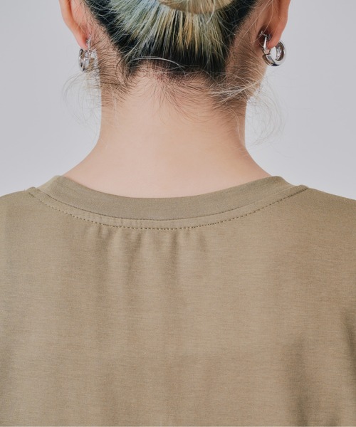 DOLLUPOOPS（ドールアップウップス）の「サイドギャザーボリュームスカートワンピース（ワンピース・レディース・ブラック/カーキ・38）」の21枚目の写真