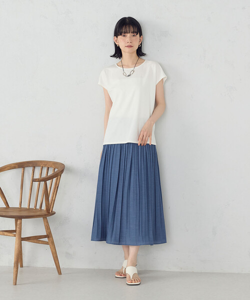 COMME CA ISM(コムサイズム)の「【リバーシブル】花柄ジャガードスカート(スカート・レディース・ブラック/オフホワイト・FREE)」の9枚目の写真