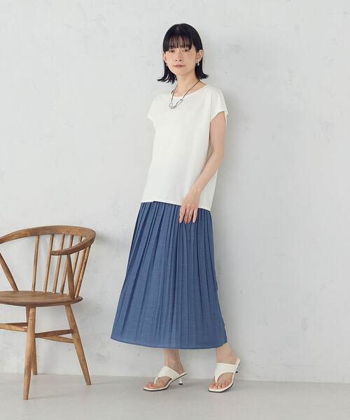 COMME CA ISM(コムサイズム)の「【リバーシブル】花柄ジャガードスカート(スカート・レディース・ブラック/オフホワイト・FREE)」の10枚目の写真