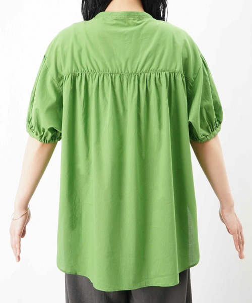 「LUCA/LADY LUCK LUCA」 半袖シャツ FREE カーキ レディース LADY LUCK LUCA 「LUCA/LADY LUCA」 半袖Tシャツ FREE カーキ