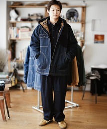 ⬜︎dezert 80s ブラック フード取り外し可能 マウンテンパーカー archives（アルシーヴ）の「フード袖取り外しブルゾン（マウンテン