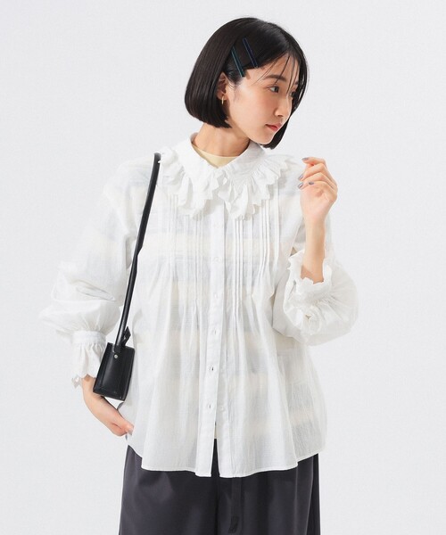 ビームスボーイ　ヴィンテージブラウス BEAMS BOY（ビームス ボーイ）ヴィンテージ レース ブラウス