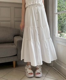 OLIVE des OLIVE | ティアードロングスカート(スカート)