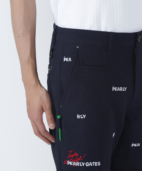PEARLY GATES - パーリーゲイツPEARLY GATESメンズショートパンツ PEARLY GATES パンツ 「PEARLY GATES」パネルプリントショート