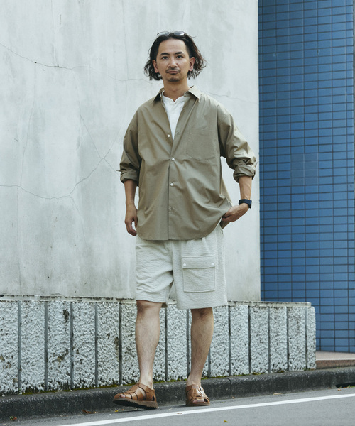 RIDING HIGH(ライディングハイ)の「RIDING HIGH / ライディングハイ 別注 サッカー ジャージ ショーツ(その他パンツ・メンズ・アイボリー/ブラック系その他・MEDIUM/LARGE)」の11枚目の写真