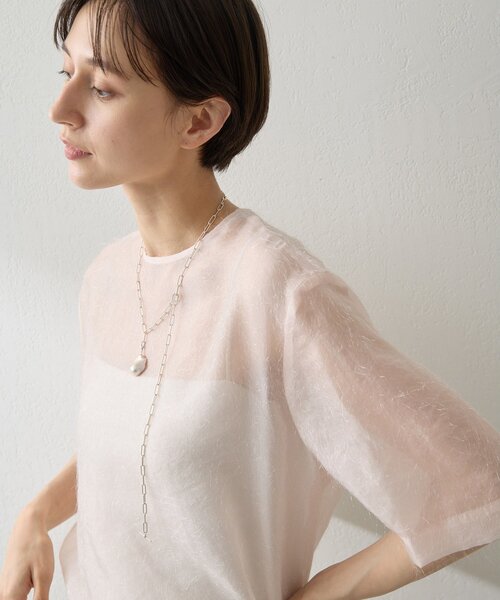 シアーフェザーTEE（シャツ/ブラウス）｜Whim Gazette（ウィムガゼット